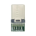 Adaptérový modul USB-C port USB2.0 PCB MALE konektor