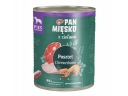 Panvica Mäso s bylinkami paštéta s krevetami 800g