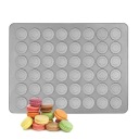 SILIKÓNOVÁ PODLOŽKA NA MACARON PUSH COOKIES 48 KS