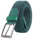 Ležérny pánsky opasok 3,5 cm spletený popruh