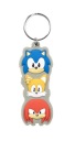 Gumový prívesok na kľúče Sonic The Hedgehog Trio Stack pre deti