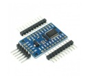 PCF8575 expandér 16bit i2c (arduino/rpi)
