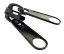 Obojstranný kovový zips na 10 mm špirálový zips