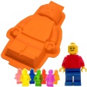 Forma, silikónová tortová forma na veľkú LEGO figúrku