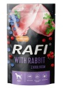 Rafi Mokré krmivo pre psov RABBIT vrecúško 500 g