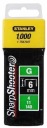 Stanley Sponky typ G 6mm 1000 kusov 1-TRA704T