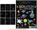 KREATÍVNE KNIHY SCRATCAT PRE DETI RAINBOW FANDY COSMOS 9 KS.