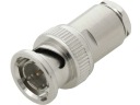 BNC ZÁSTRČKA 50ohm KRIMOVANÝ KOVOVÝ KONEKTOR RG58