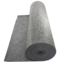Plsť 3mm, 400g, šírka 160cm, 0,1m - Sivá