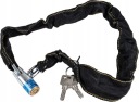 Reťaz BICYCLE LOCK, pevné zabezpečenie, zámok z tvrdenej ocele