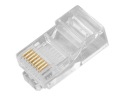 Súprava sieťových zástrčiek RJ45 8P8C - 10 kusov - Ideálne pre káblovú montáž