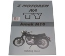 JUNAK M10 KATALÓGOVÁ KNIHA DIELOV S MOTOROM NA ZADNEJ STRANE
