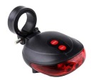 SVETLÁ lampa na bicykel LAMPA 5LED LASEROVÁ RÚČKA