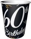 HAPPY BIRTHDAY PAPIEROVÉ POHÁRKY 60 pohárov, 6 ks