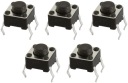 Taktový spínač 6x6 mm v= 5 mm [5ks]