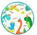 NARODENINOVÉ DINOSAURY PAPIEROVÉ TANIERE 6KS 18CM
