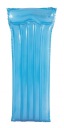 Farebný plážový matrac Transparent 183 x 76 cm BESTWAY Blue