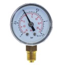 MANOVAKUOMETER 40MM 1/8 RADIÁLNY -1 - 1,5 BAR DNO
