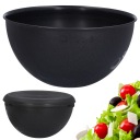 VEĽKÁ KUCHYŇSKÁ PLASTOVÁ MISKA 6L S POKROKOM MISKA NA ČIPESKY A ŠALÁT 29 CM