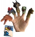 TOY Prstové bábky DINOSAURY 5 ks