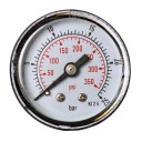 MANOMETER 40MM ZADNÝ 1/8 25 BAR TLAK HODIN