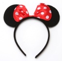 Čelenka Mickey Minnie Mouse s mašľou