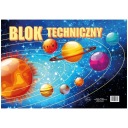 Biela technická podložka A3 do školy, 10 listov