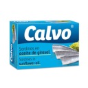 CALVO Sardinky v rastlinnom oleji 120g