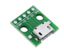 606 micro USB zásuvka Arduino prototypová doska