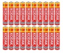 KODAK BATÉRIA SUPER R3 AAA 20 kusov Zinok Kapacita 450 mAh Napätie 1,5V