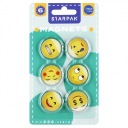 Magnety na dosky 33mm 6ks Starpak emotes