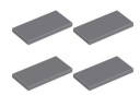 LEGO TILE 87079 TILE 2x4 tmavosivá DBG NEW (4g) 4 ks.