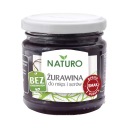 Brusnice k mäsu a syru 220 g Naturo