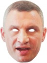 Vitali Klitschko Klitschko Klitschko Mask Fotorealistický papier na gume