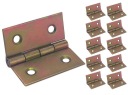 Nábytkový opletený pánt 35x35 x1,0mm - 10 ks