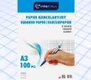 Štvorcový kancelársky papier A3, 100 listov