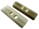 40mm Ozdobné gombíky 1 kus ECRU farba ŠEDÁ MELANGE K751 15044