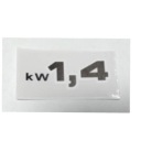 NÁLEPKA 1,4 kw ROMET OGAR 200 205 KOMÁR KADET