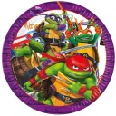 Teenage Mutant Ninja Turtles papierové taniere 23 cm 8 kusov Narodeninové