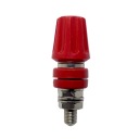 ZL-5/1 laboratórna svorka banán 6mm 40A červená