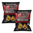 2x ALLNUTRITION FITKING PROTEIN CHIPS 60G SADA GRILOVANÝCH CHIPSOV