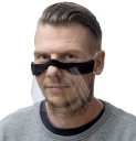 Mini šilt, polovičný šilt, maska ​​na nos