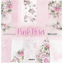 Sada papierov na scrapbooking 30x30 - ScrapAndMe - Ružové ruže
