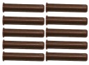 LEGO Axle Axle 3L so zliatinou 2,4x0,6 cm hnedá 6135494 24316 - 10 ks