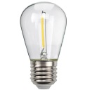 E27 LED FILAMENT 1W WARM žiarovka na girlandy