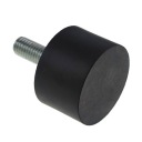 Vibroizolátor Nárazník Typ D 6X7 M3X6 45 ShA