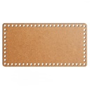 šedý základný košík dno 19x37cm HDF obdĺžnik