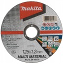 Univerzálny kotúč 125x1,2mm Multi-Material MAKITA