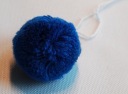 MG Pompon 4,5 cm Guľa 100% Akryl SAFÍR