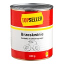 1x 820g TOPSELLER Polovičky broskýň v sirupe